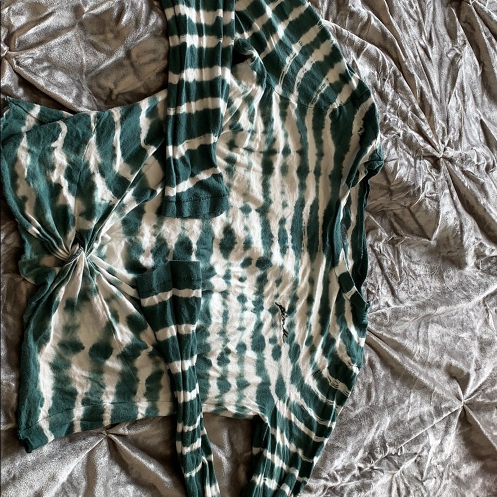 Xs tie dye PINK long sleeve shirt